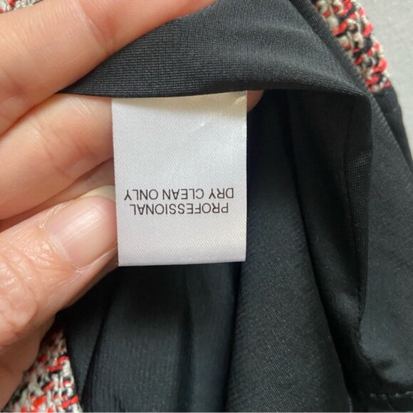 Yoana Baraschi Anthropologie tweed bodycon dress dress Sz 10 - Picture 11 of 14